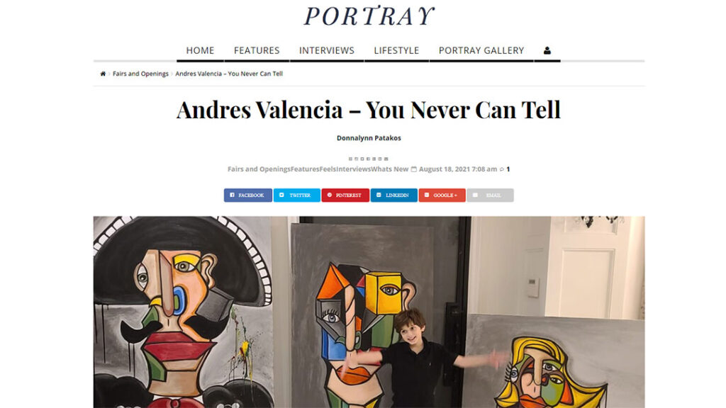 Andres Valencia interview at Portray